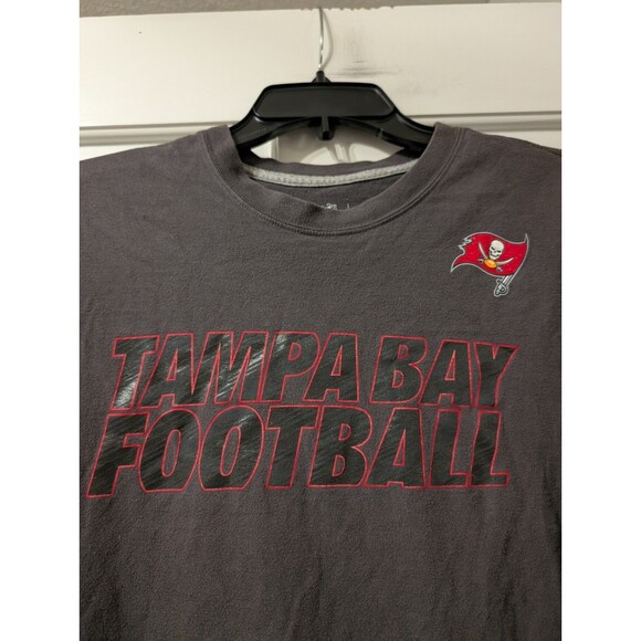 Nike Tampa Bay Buccaneers Football Men's XL T-Shirt NFL Super Bowl Champs Gray - Picture 10 of 12